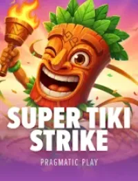 super tiki strike slot logo